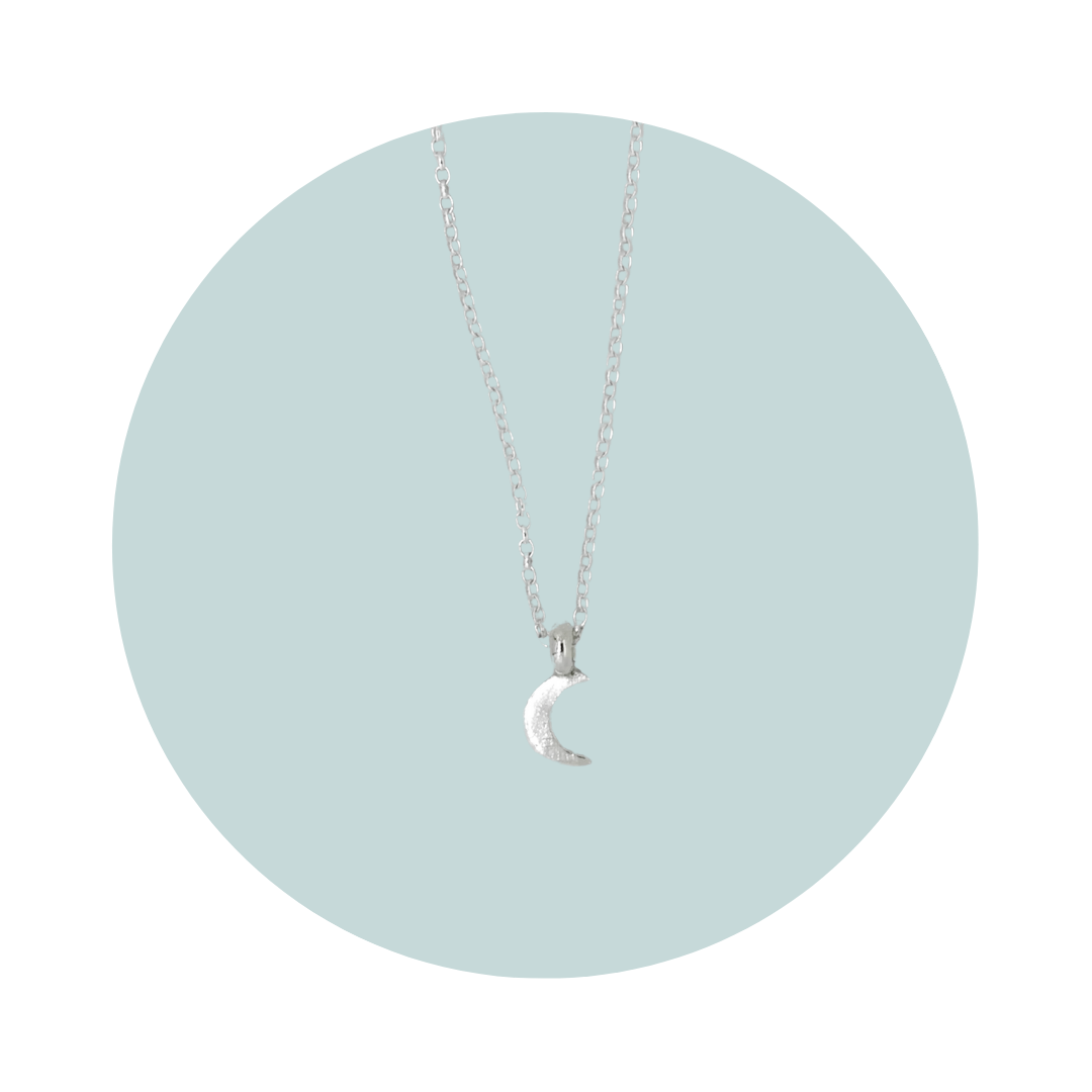 LITTLE CRESCENT MOON NECKLACE