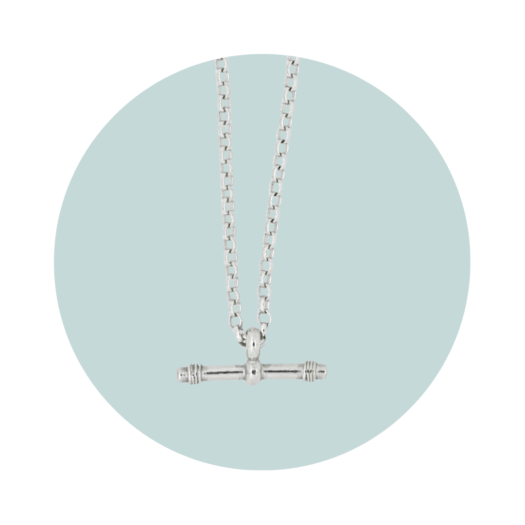 ELEMENTS OF BALANCE T-BAR NECKLACE