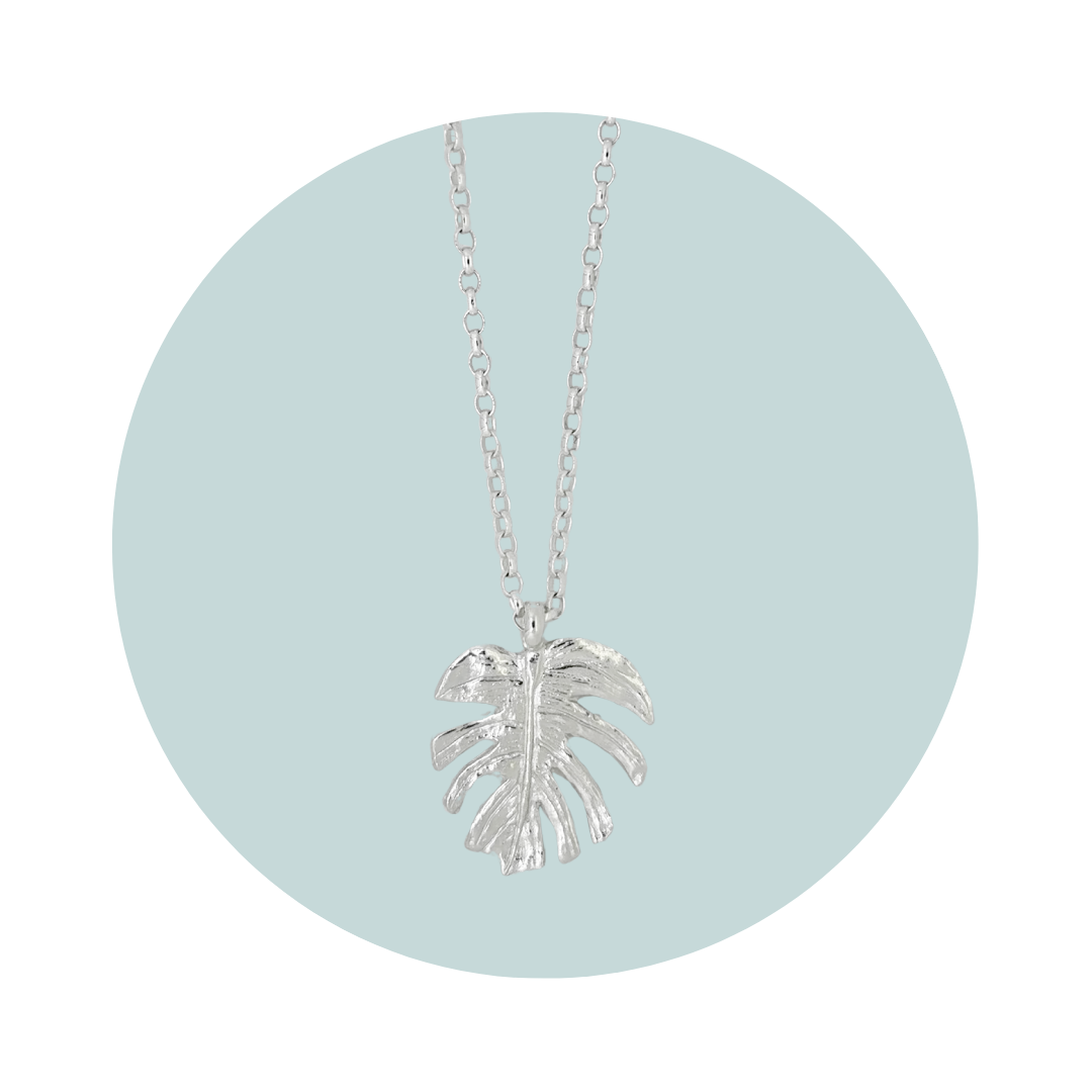 PALM LEAF NECKLACE